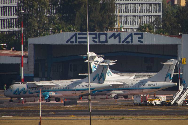 ¿Cuántos pasajeros fueron afectados por el cierre de Aeromar?