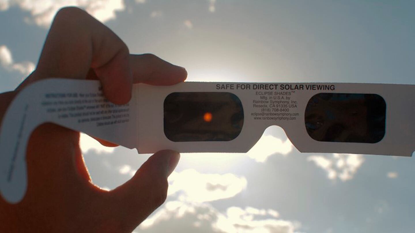 lentes para ver el eclipse
