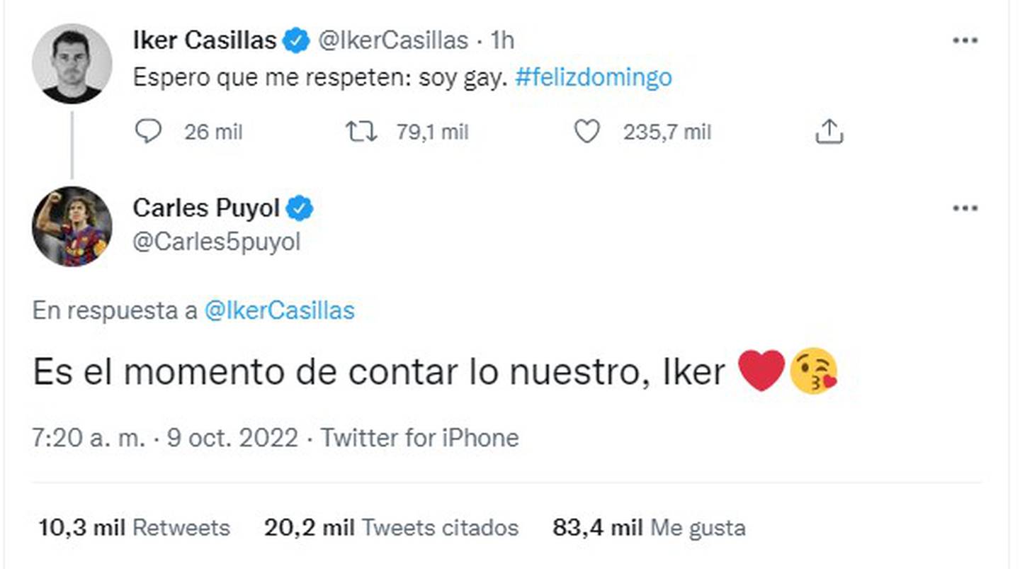 Tuit Iker Casillas