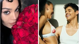 “Bien corriente”, critican a Danna Paola por compartir foto topless junto a su novio