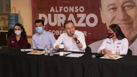 Alfonso Durazo propone total transparencia en licitación y contratación de obras