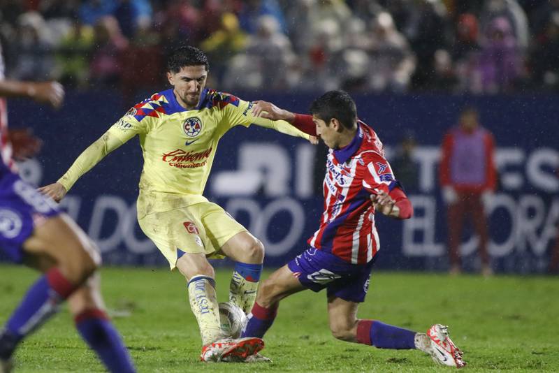 América goleó 5-0 a Atletico San Luis en el duelo de ida.
