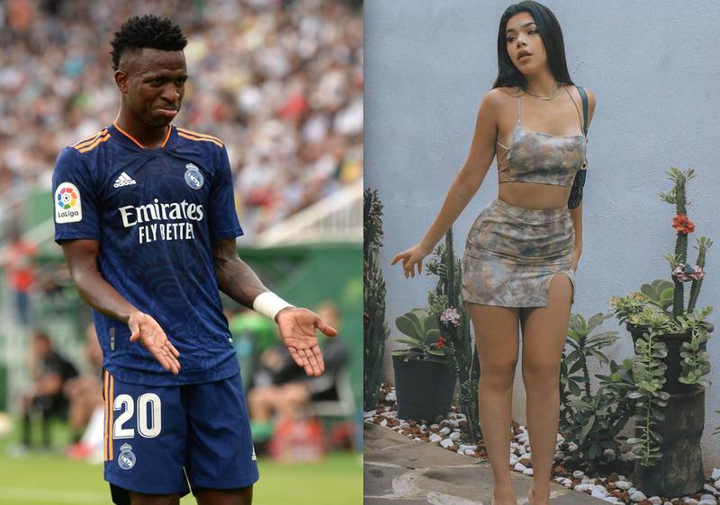 El atacante del Real Madrid, Vinicius Jr, parece tener como objetivo enamorar a la mexicana Kenia Os, pero ella aclara que sólo son amigos