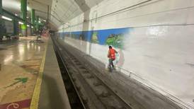 Quitan murales en Estación Cuauhtémoc, usuarios hacen sugerencias y Metrorrey se burla de ellos