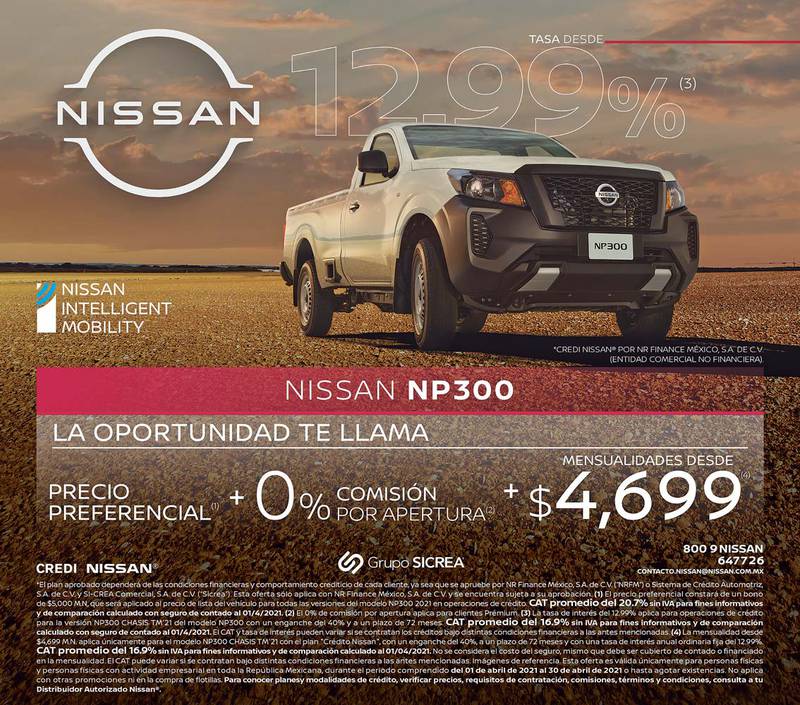 Anuncio Nissan edición CDMX del 30 de Abril del 2021, Página 11