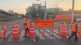 Centro de Guadalajara colapsó por cierre de importante vialidad a causa de obras pluviales