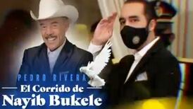 “Oí nomás’ ese rolón”: Pedro Rivera compone corrido para Nayib Bukele
