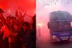 ¡Los confunden con PSG! Aficionados blaugranas atacan autobús de Barcelona por error 