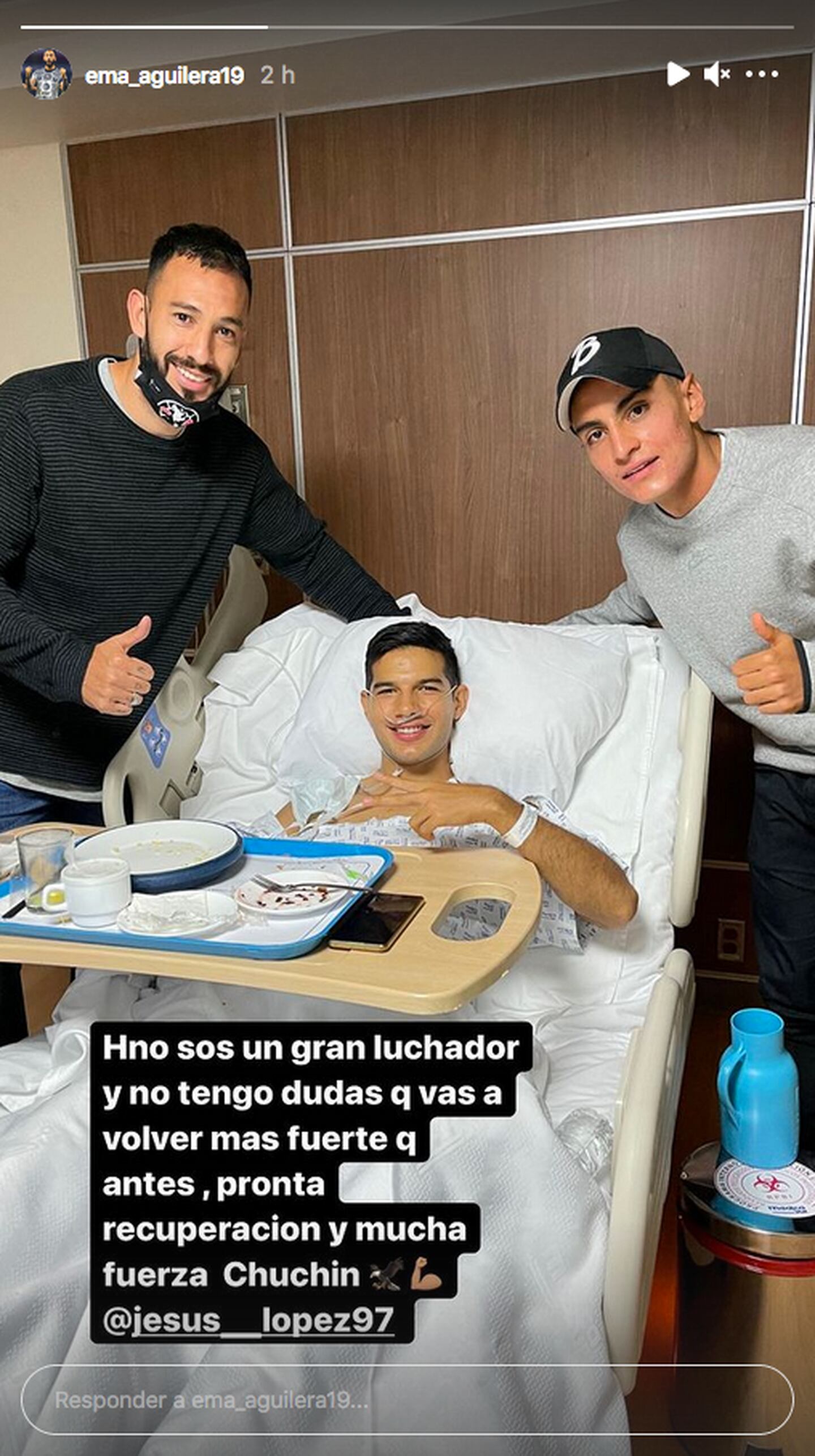 Chucho López del América supera con éxito la cirugía de la fractura de peroné