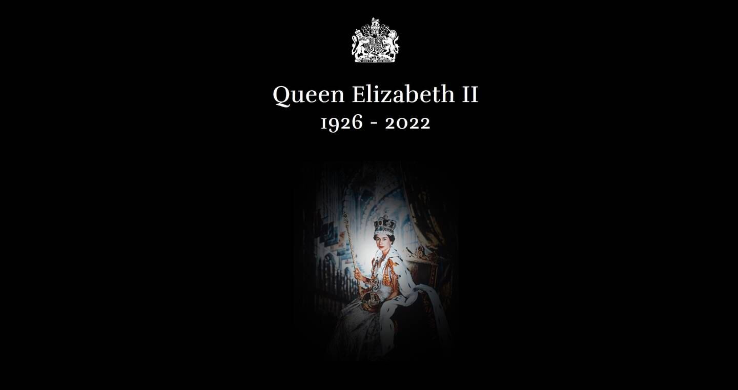 Así fue el anuncio oficial de la muerte de la reina Isabel II.