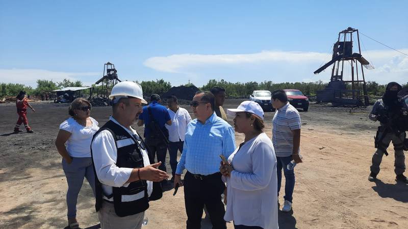 Mineros atrapados en Sabinas, Coahuila, 3 de agosto 2022