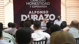 Alfonso Durazo propone crear un consejo económico asesor en Sonora