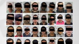 Detienen a 126 presuntos delincuentes en Jalisco 