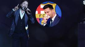Marco Antonio Solís aconseja irse del lugar donde no se es feliz… como Messi