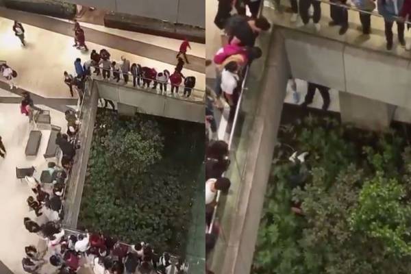 ¿Qué se sabe de la caída de una persona desde el primer piso en Parque Las Antenas?
