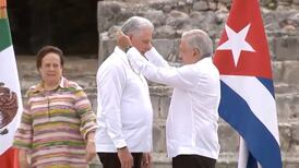 AMLO condecora con la Orden Mexicana del Águila Azteca a Díaz-Canel, presidente de Cuba