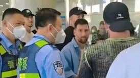 Messi es detenido por las autoridades migratorias en China