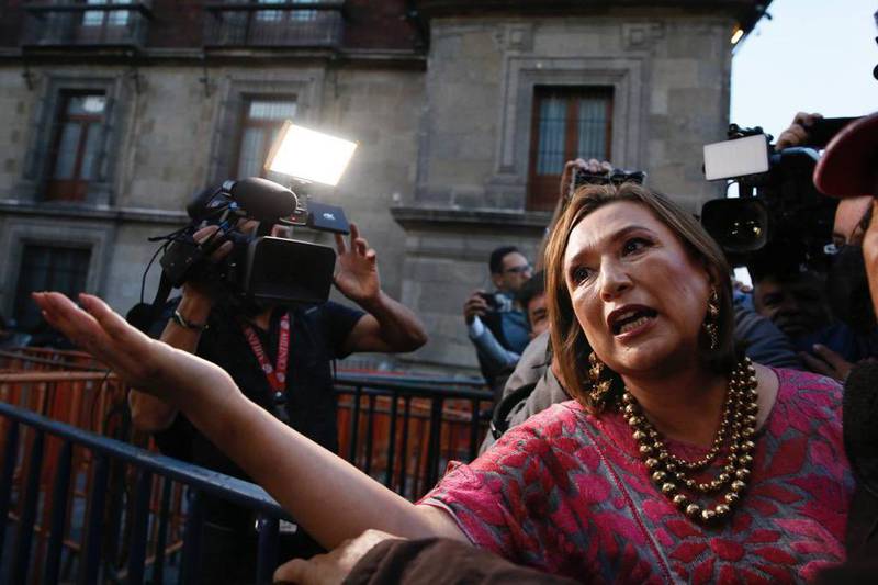 #PolíticaConfidencial Xóchitl Gálvez sacude al Frente Amplio por México