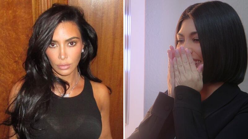 Kourtney se enfrenta a Kim Kardashian