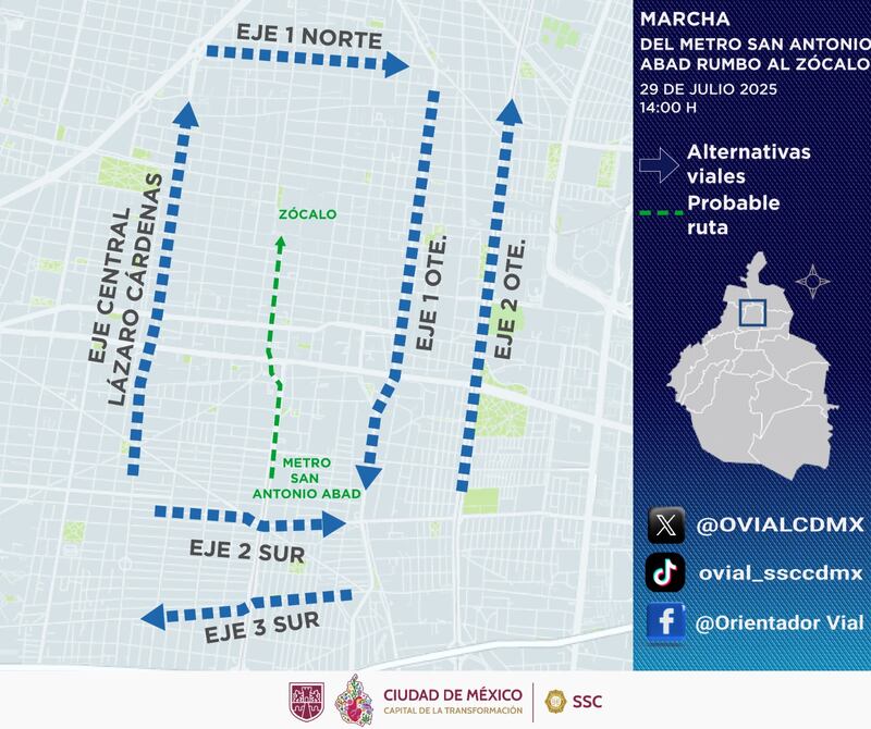 SSC bloqueo transportistas