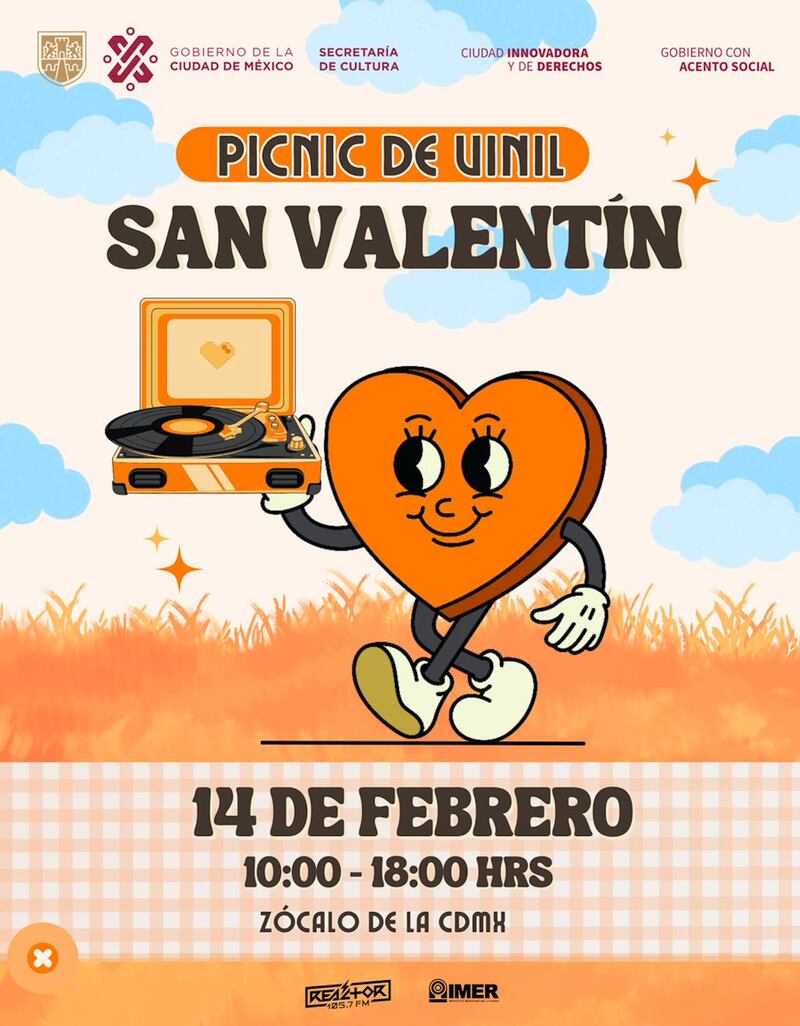 Picnic Vinil San Valentín