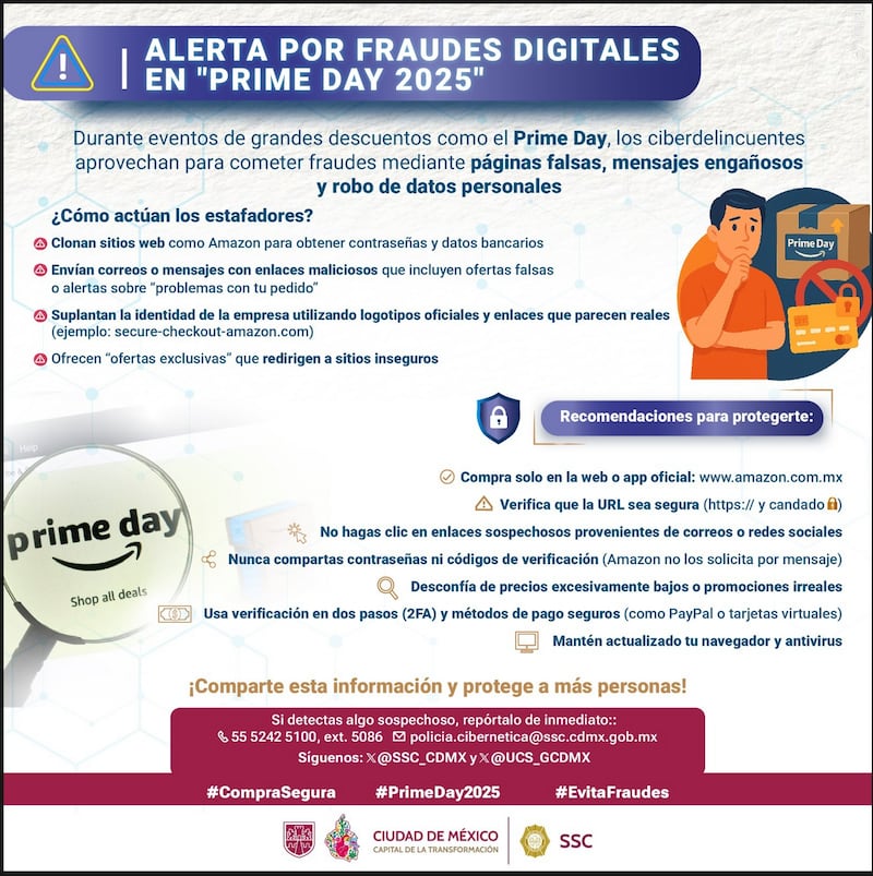 Alerta en Prime Day 2025