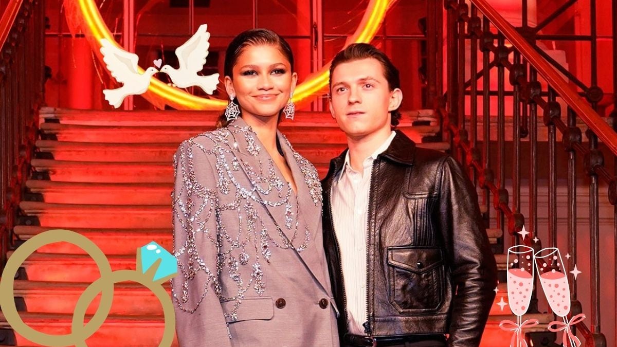 Zendaya y Tom Holland.