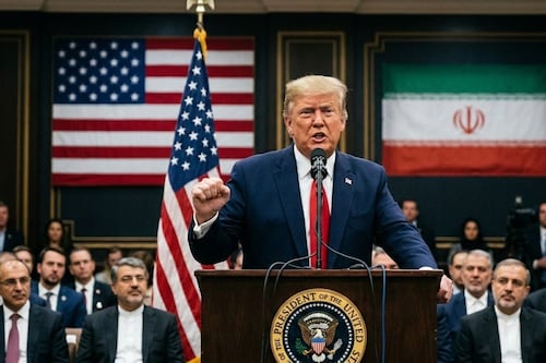 Trump lanza ultimátum a Irán: “No habrá acuerdo, solo rendición incondicional”