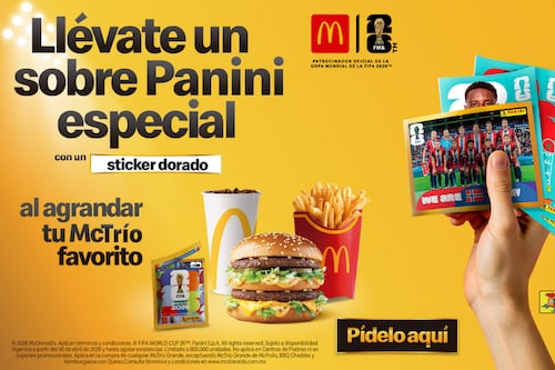 El plan que empieza con un McTrío… y termina en la cacería de stickers