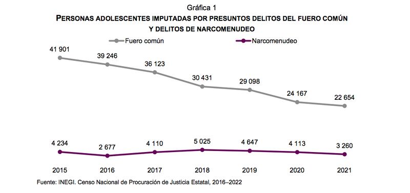Narcomenudeo en México (INEGI)