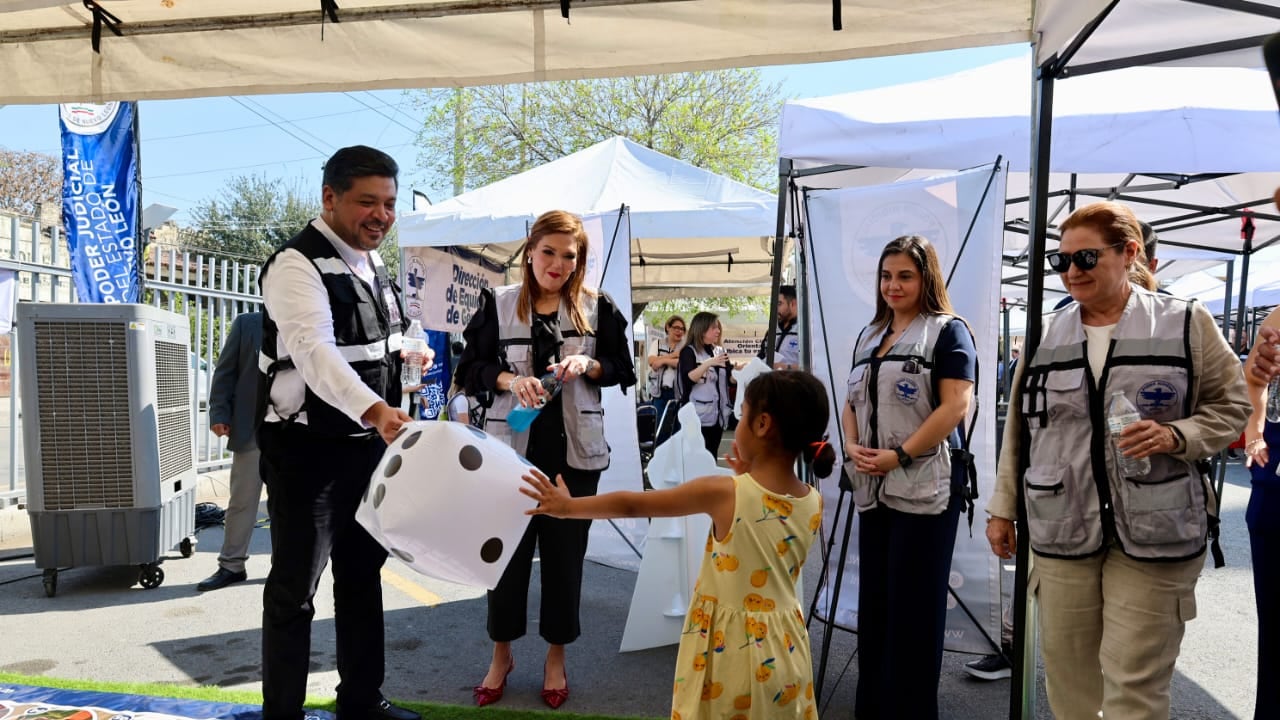 El vicefiscal Luis Enrique Orozco y la magistrada presidenta Laura Perla Córdova Rodríguez encabezaron la jornada.