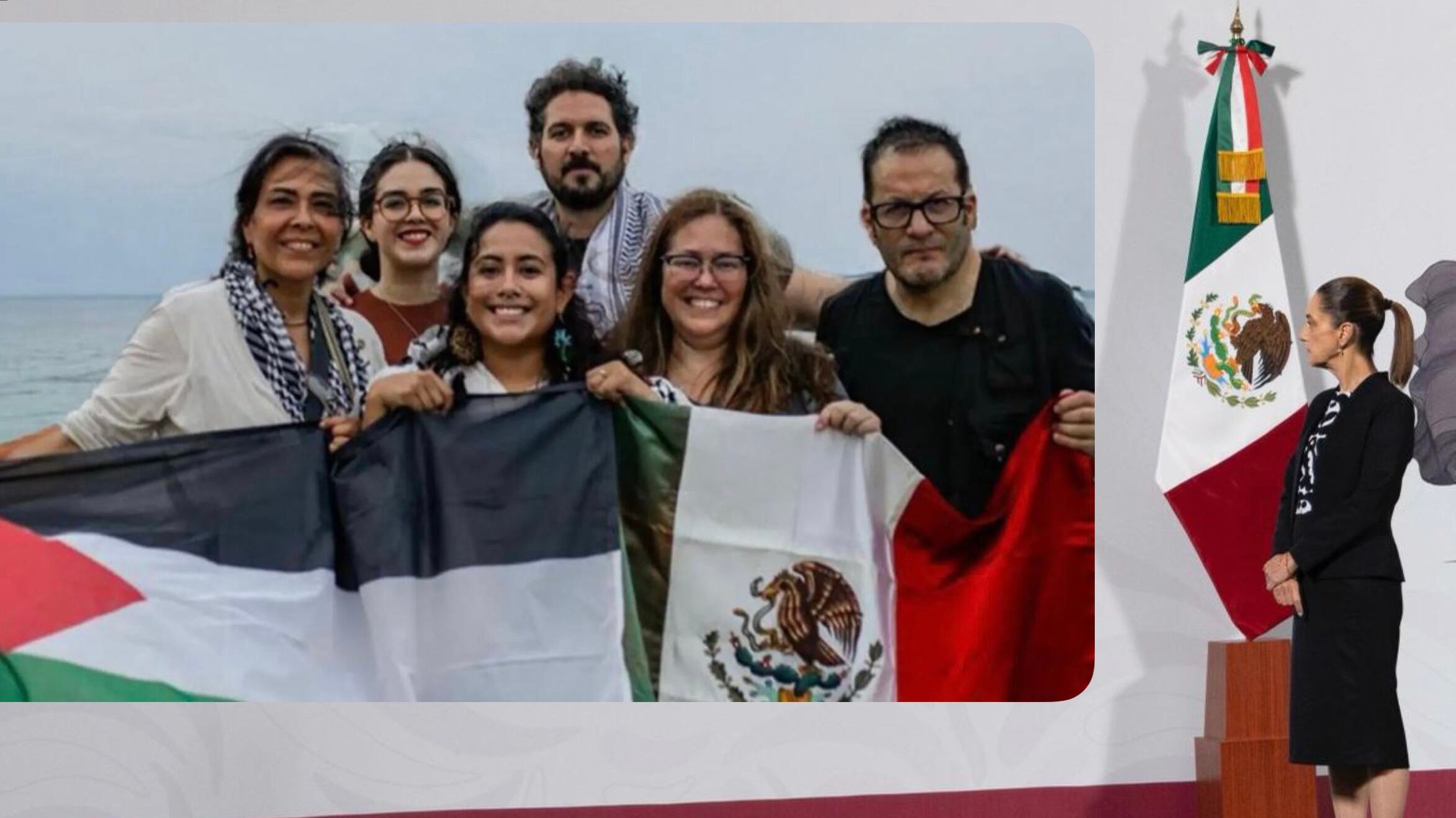 Los mexicanos están detenidos en Israel