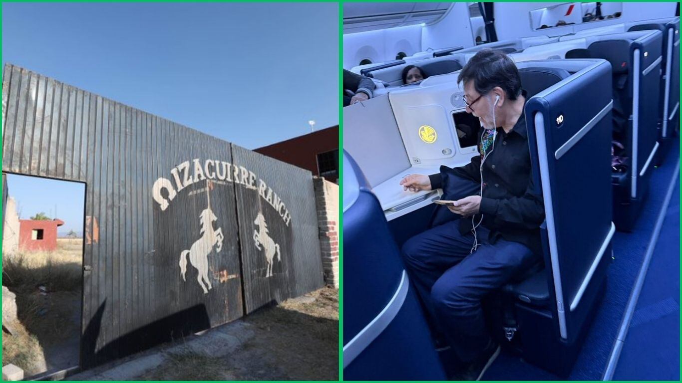 Gerardo Noroña fue captado en una aerolínea de lujo