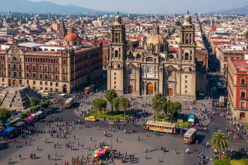 El Centro Histórico se prepara la fiesta mundialista