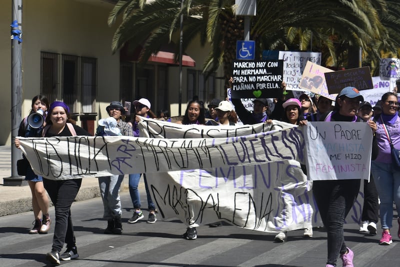 Marcha 8M 2024 en CDMX por el Día Internacional de la Mujer