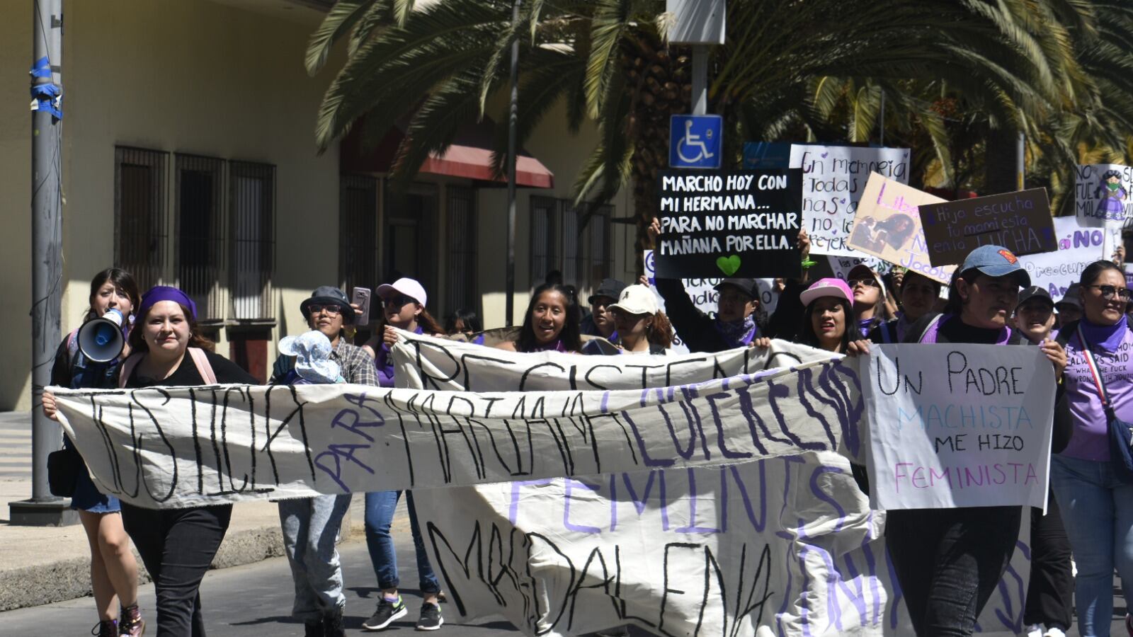 Marcha 8M 2024 en CDMX por el Día Internacional de la Mujer