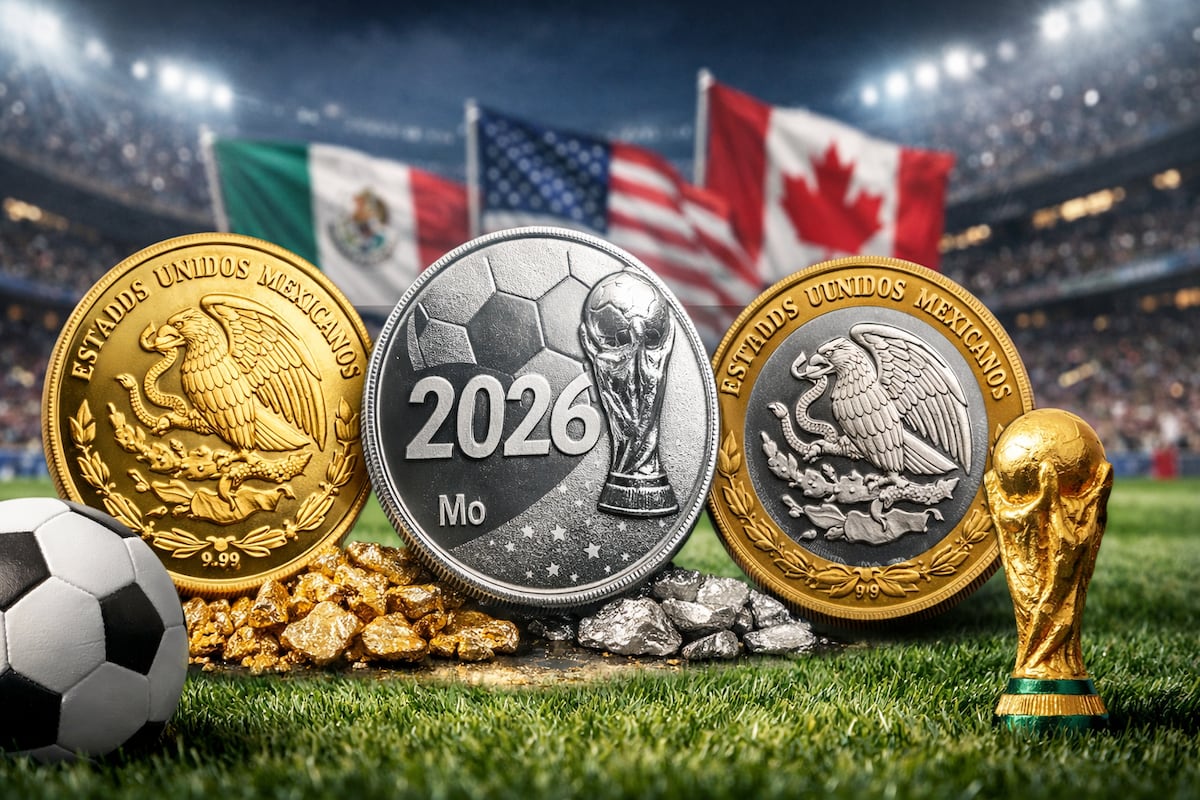 México tendrá monedas del Mundial 2026: lanzarán piezas de oro, plata y 20 pesos conmemorativas 