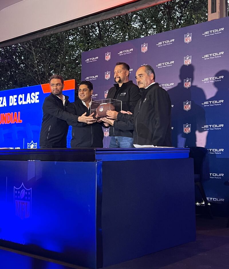 Jetour proporcionará la SUV oficial de la NFL de México