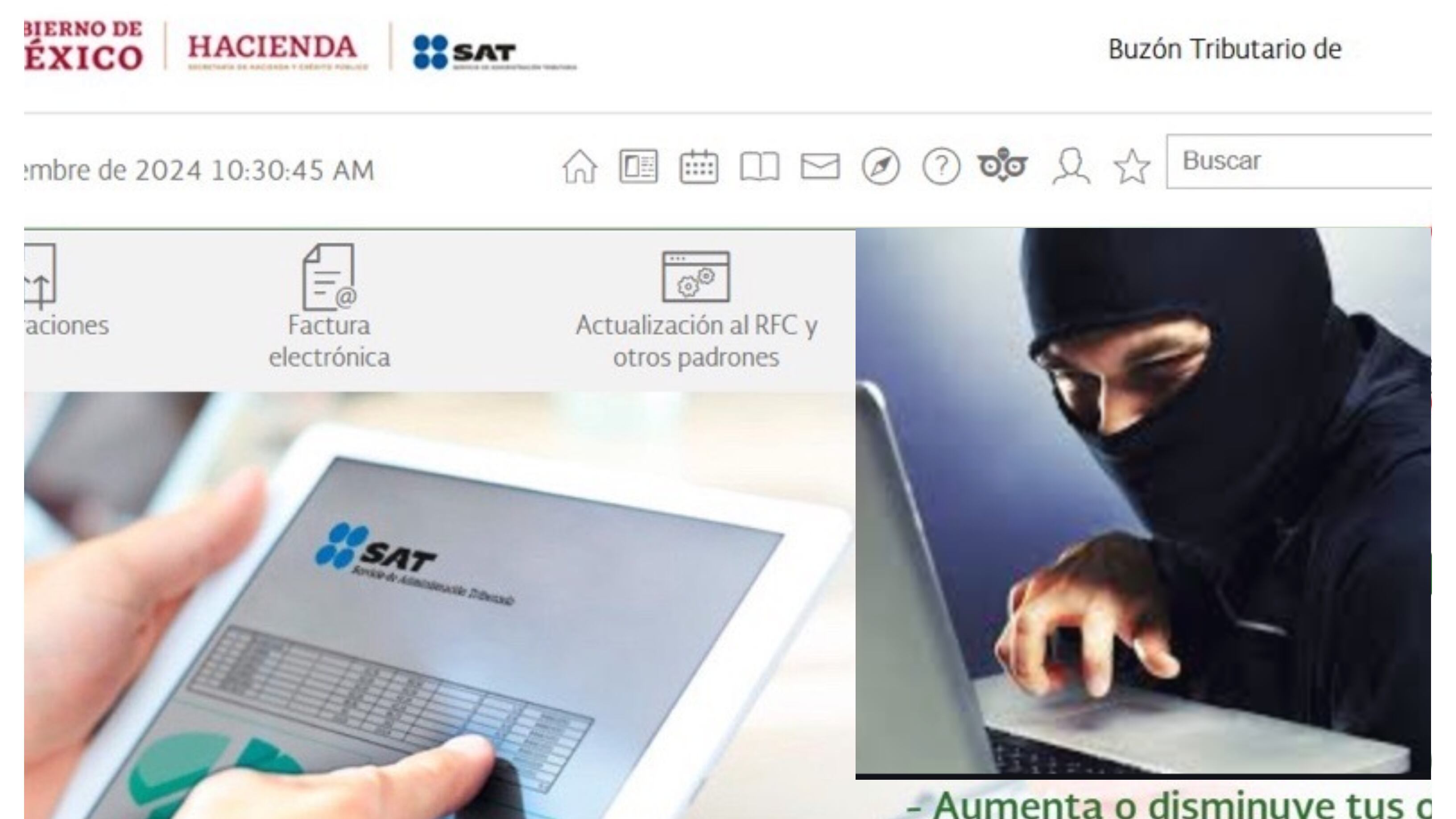 Buzón Tributario hacekeado