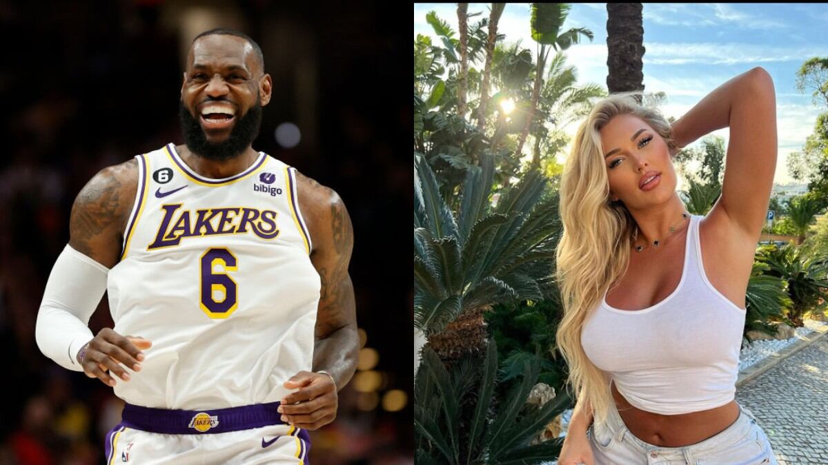 LeBron James podría haber quedado cautivado por la modelo I Getty Images / Instagram @sophieeoneill_