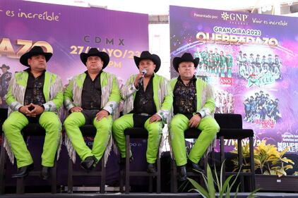 Grandes exponentes de la technobanda se reúnen para la gira "Quebradazo 2023".