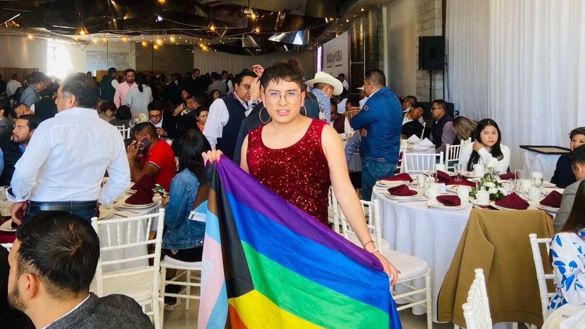 Betuky Camacho, primer candidate no binarie en Puebla.