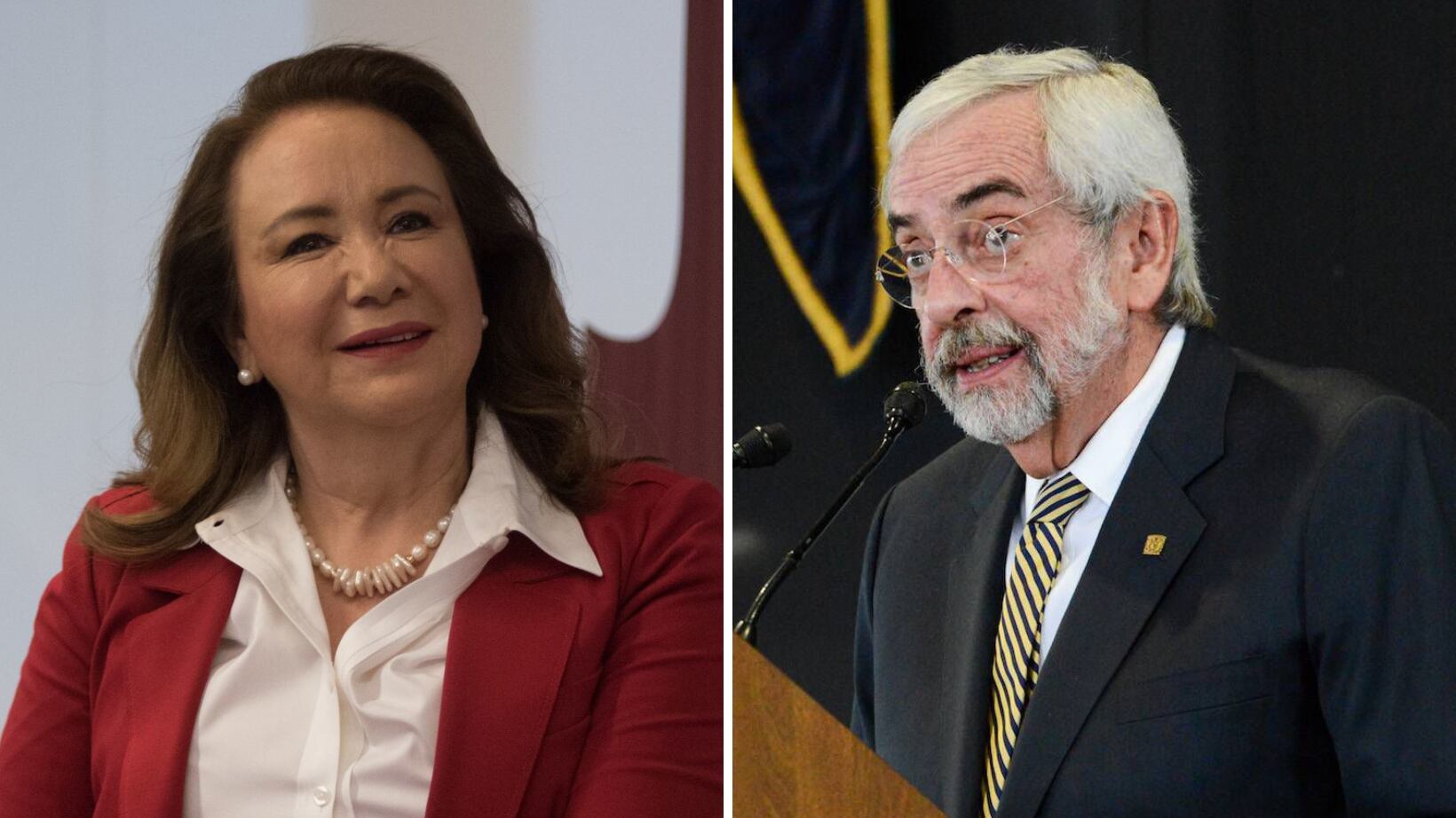 Durante el evento en el que se firmó el convenio de colaboración general entre la Cámara de Diputados y la UNAM, Graue Wiechers aseguró que supo que ayer “fue alguien por parte de la maestra a presentar sus argumentos”