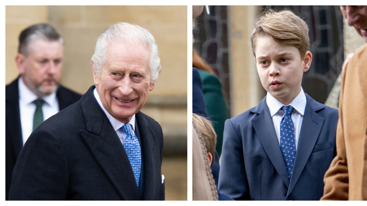 Kate Middleton y William: la foto que revela el increíble parecido entre su hijo George y el rey Carlos