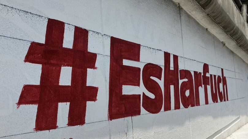 Bardas proselitistas en CDMX.