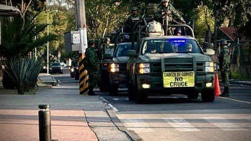 Ejército Mexicano en Jalisco.