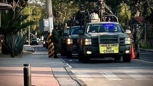 Ejército Mexicano en Jalisco.