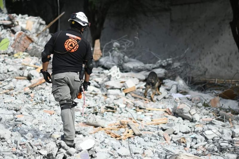 Un área del DIF Capullos está en etapa de demolición y es usada como centro de adiestramiento.