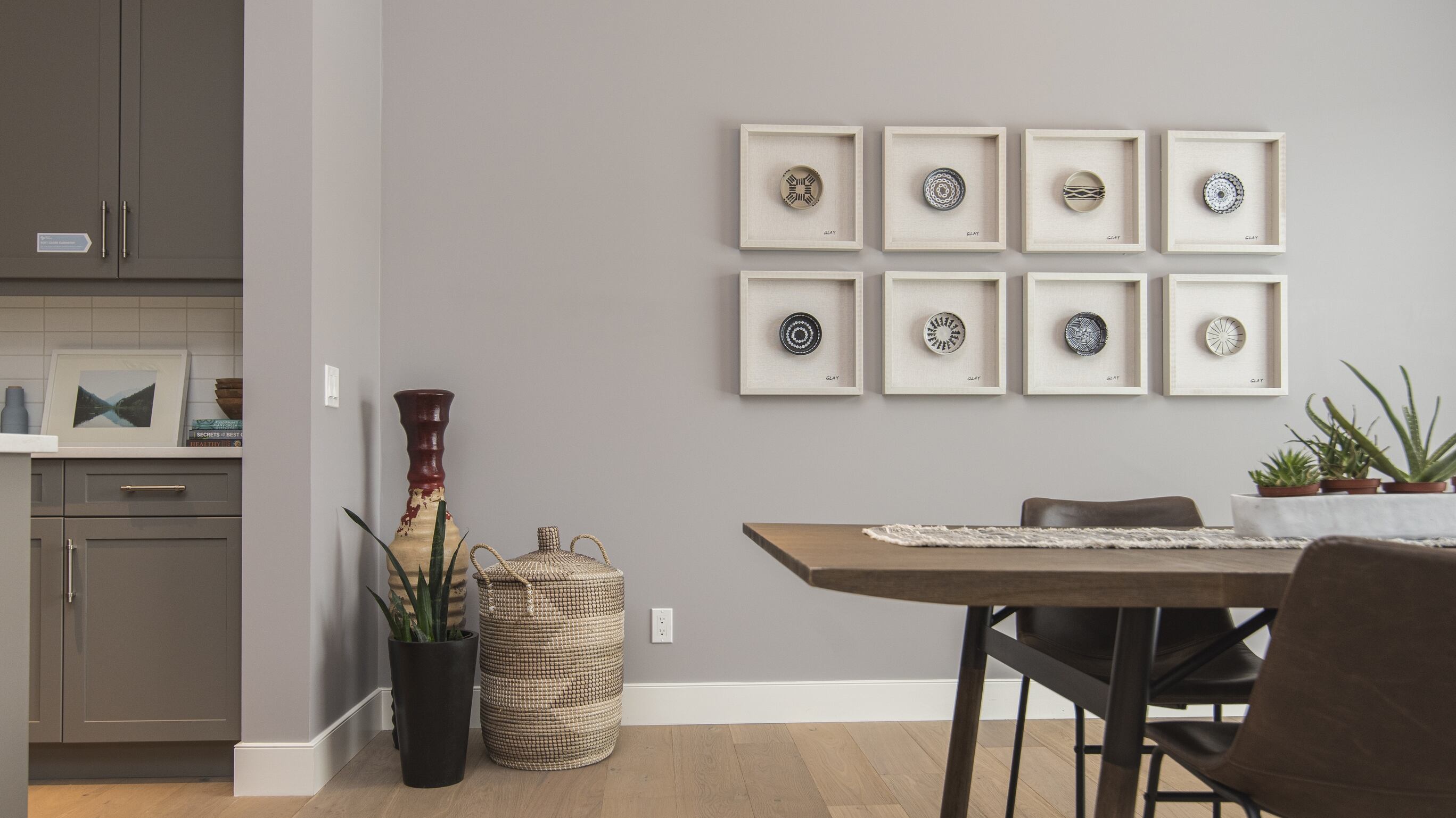 decorando con piezas de arte