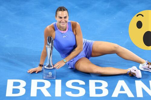 Sabalenka se corona en Brisbane y apunta al tricampeonato en el Abierto de Australia